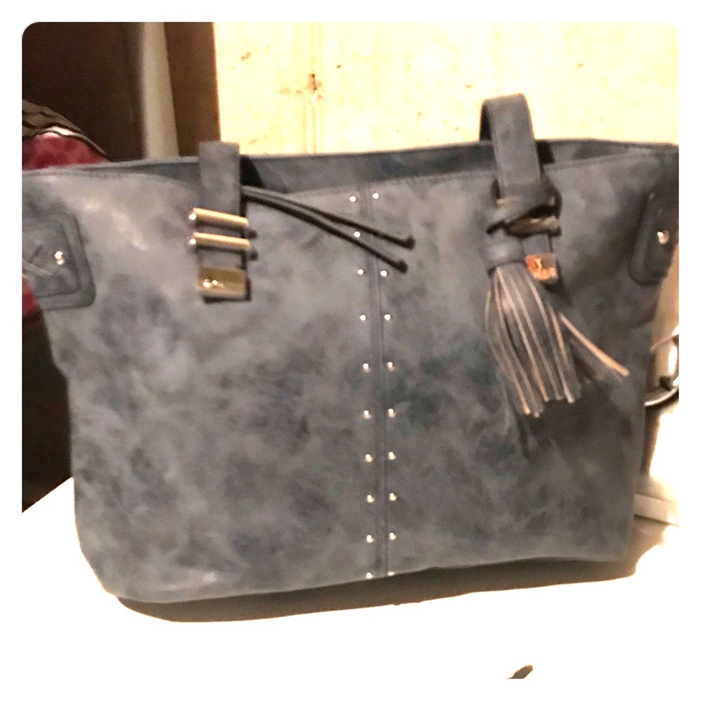 Blue purse very cute